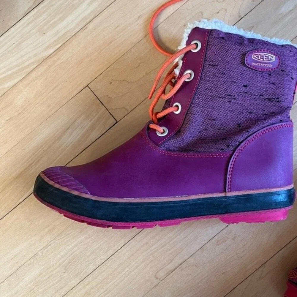 Keen Elsa Waterproof Boots in Purple 6